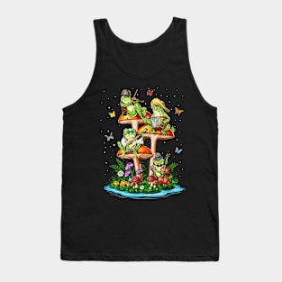 Mushroom Frogs Tank Top